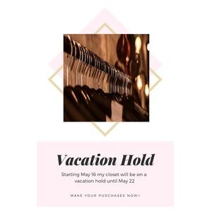 Vacation hold - time to buy!!